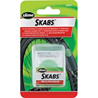 Slime 20053 Kit de Parches Skab para Bicicletas- Reparación de Pinchazos de Neumáticos con Cámara- Contiene 6 Parches y…